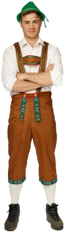 Overig Tirolerbroek Bruin Budget - Afbeelding 2