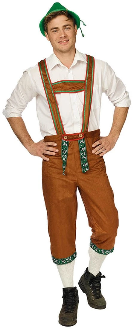 Overig Tirolerbroek Bruin Budget