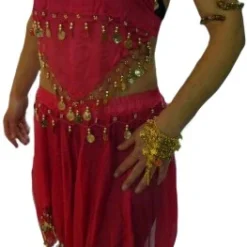 Overig Top Met Rokje 1001 Nacht Rood