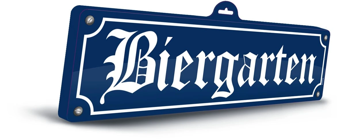 Overig Wanddeco Biergarten